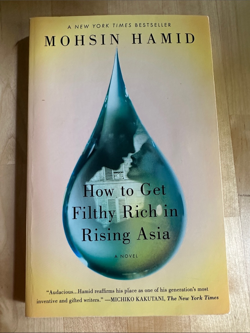 Mohsin Hamid How to Get Filthy Rich in Rising Asia paperback book